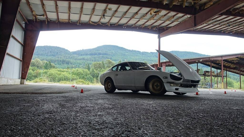 Illustration for article titled The Z goes autocrossing at Packwood!